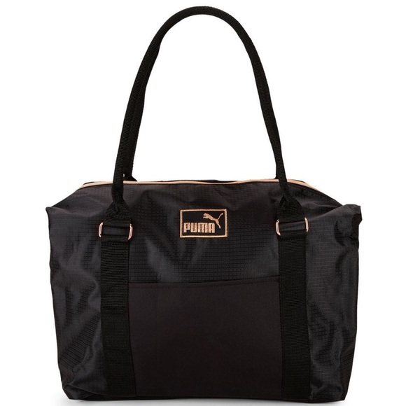 Puma Bags Puma Evercat Jane Tote With Rose Gold Hardware In